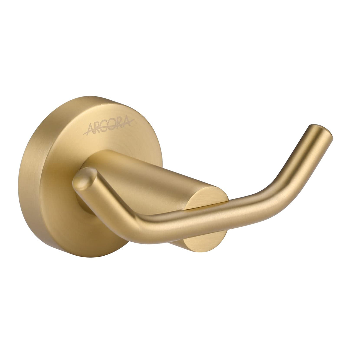 ARCORA Matte Black Towel Hooks, SUS 304 Stainless Steel Bathroom Robe Hooks
