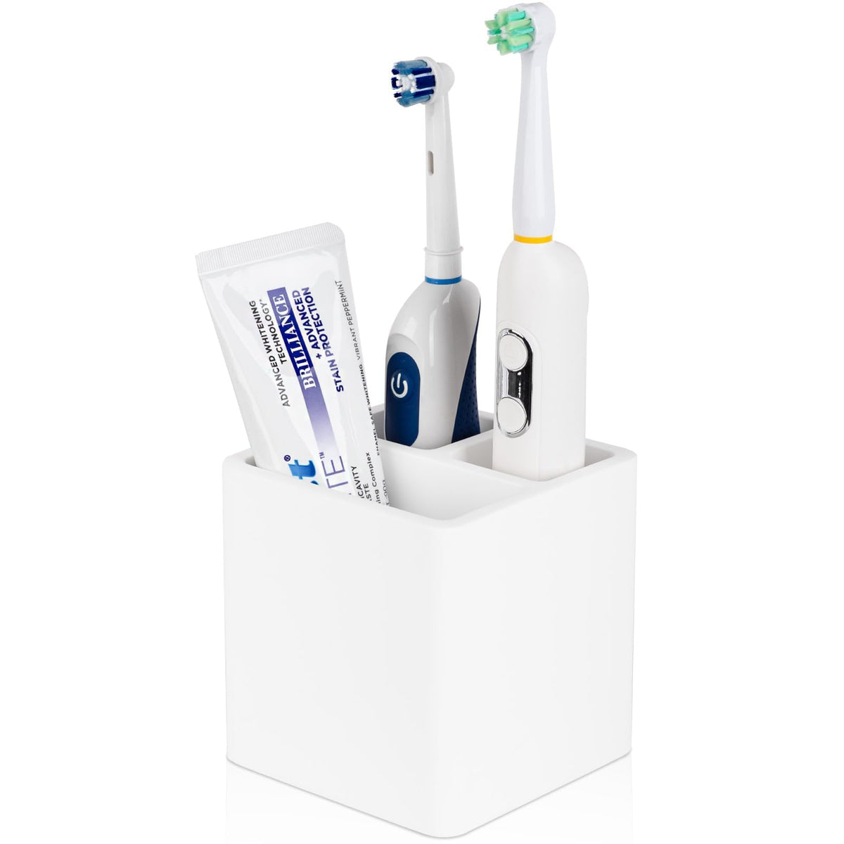 Diatomite Toothbrush Holders Tooth Brush Organizer - Marble White