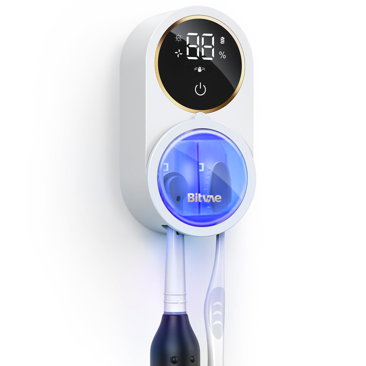 Bitvae Upgraded Tooth Brush Holder for Bathroom 2.0 Infrared Sensing