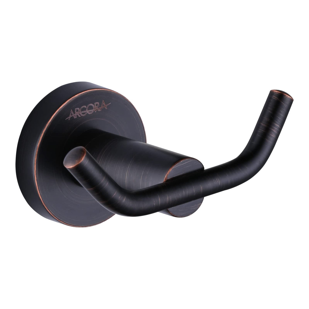 ARCORA Matte Black Towel Hooks, SUS 304 Stainless Steel Bathroom Robe Hooks