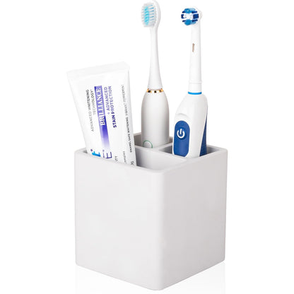 Diatomite Toothbrush Holders Tooth Brush Organizer - Marble White