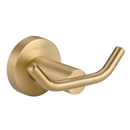 ARCORA Matte Black Towel Hooks, SUS 304 Stainless Steel Bathroom Robe Hooks