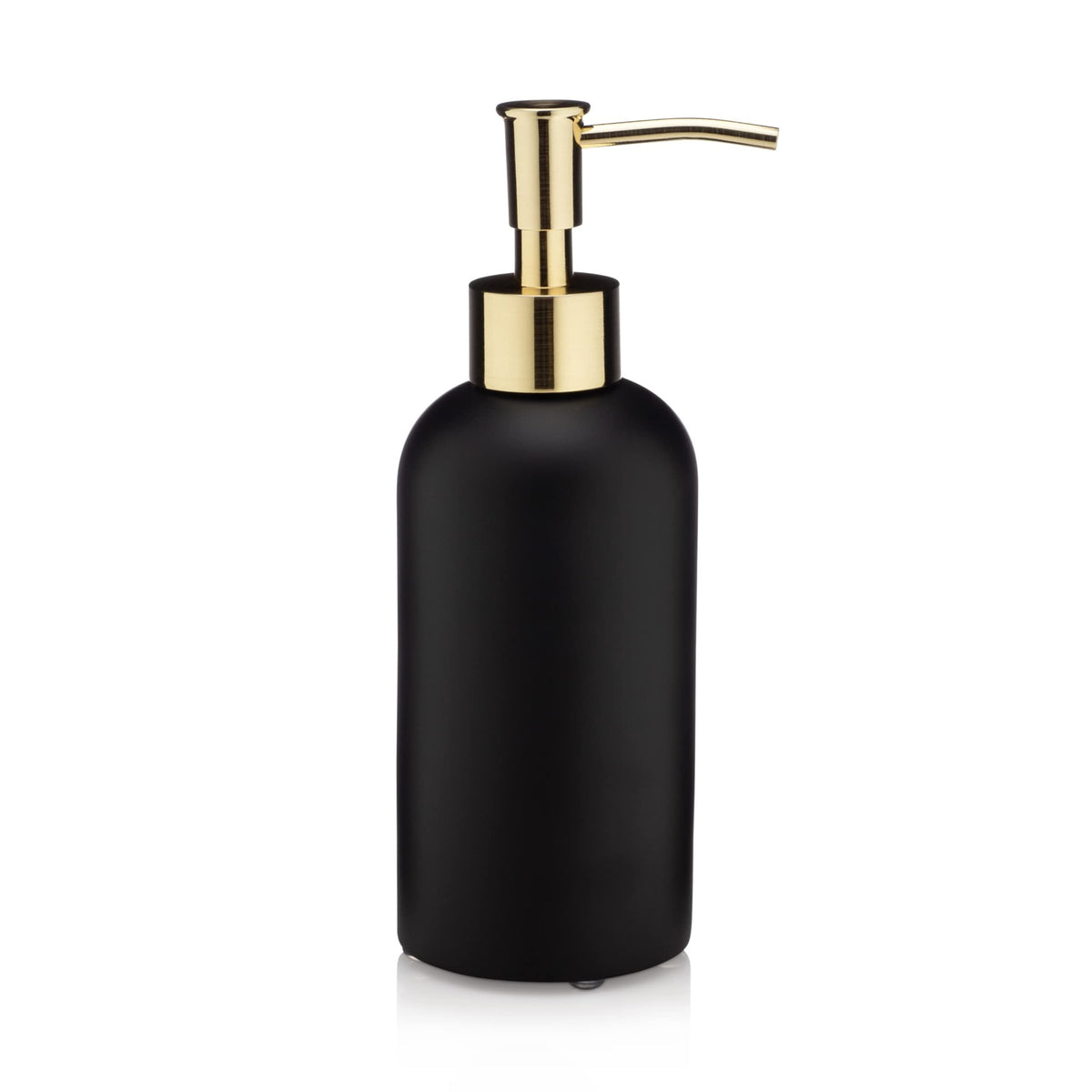 Essentra Home Matte Black Toothbrush Holder for Vanity Countertops, Small Toothbrush Holder - Matte Black Collection