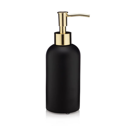 Essentra Home Matte Black Toothbrush Holder for Vanity Countertops, Small Toothbrush Holder - Matte Black Collection