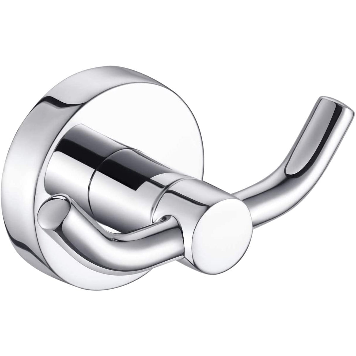 MARMOLUX ACC - Black Bathroom Hooks for Towels | Modern Black Hooks, Double Robe & Towel Hooks Ideal as Bathroom Towel Holder, Shower Wall, Kitchen Hand Towel Holder - Shower Hook