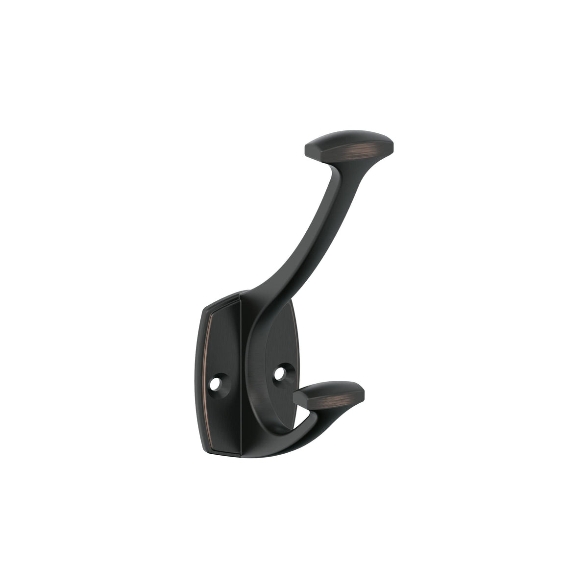 Amerock Vicinity Triple Prong Oil-Rubbed Bronze Wall-Mounted Hook