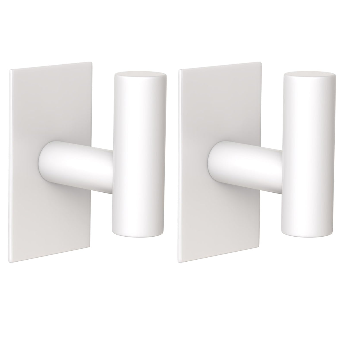VAEHOLD Wall Towel Hooks, Heavy Duty Sticky Holder Waterproof Towel Hooks for Hanging Coat, Clothes, Closet Hook Wall Mount for Kitchen (Gold, 2 Pack)
