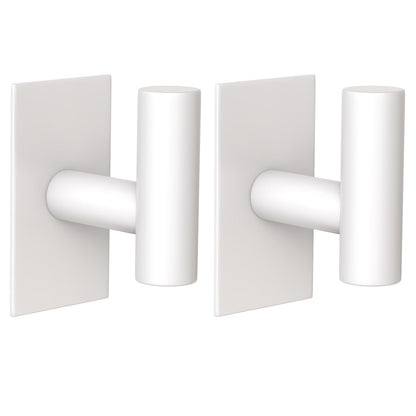 VAEHOLD Wall Towel Hooks, Heavy Duty Sticky Holder Waterproof Towel Hooks for Hanging Coat, Clothes, Closet Hook Wall Mount for Kitchen (Gold, 2 Pack)