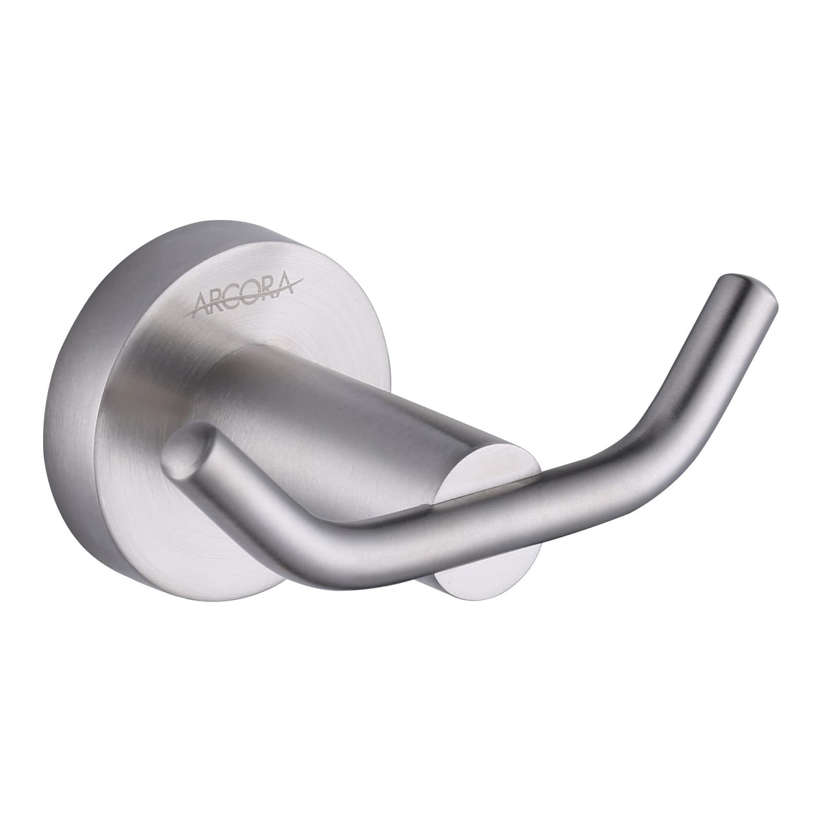ARCORA Matte Black Towel Hooks, SUS 304 Stainless Steel Bathroom Robe Hooks