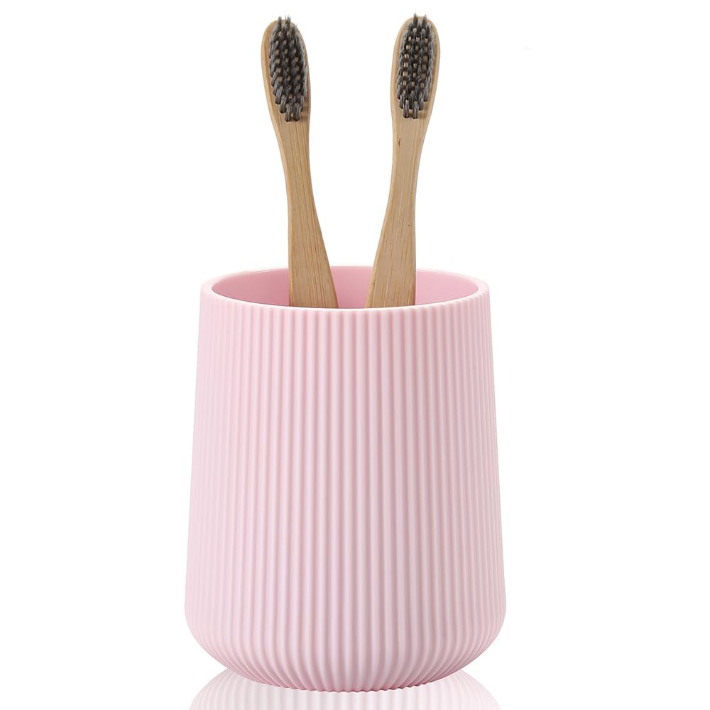 YAUKPH Black Striped Toothbrush Holder