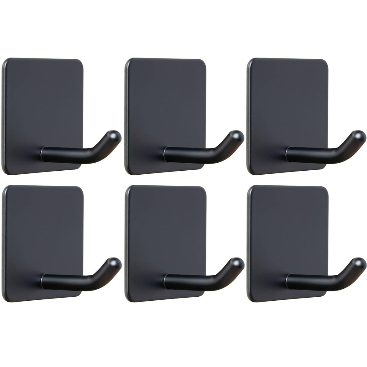 FOTYRIG Heavy Duty Adhesive Towel Hooks Stick on Towel Hanger Wall Holder Waterproof Stainless Steel Sticky Hooks for Hanging Bathroom Kitchen Home-4 Packs