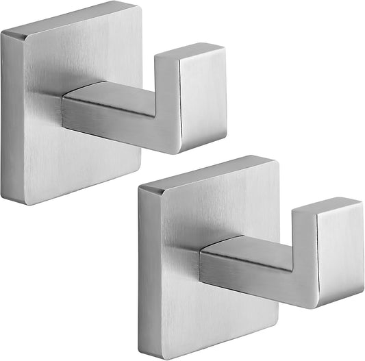 Towel Hooks for Bathrooms, Heavy Duty Stainless Steel Bathroom Hooks