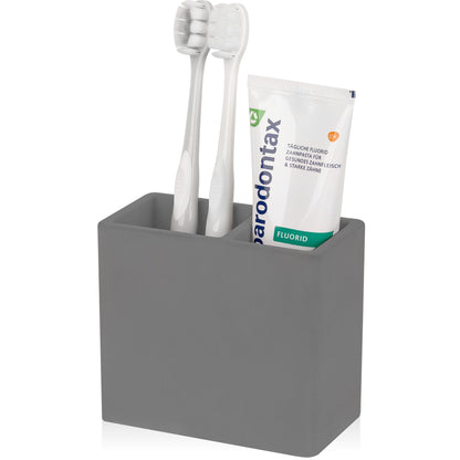 Diatomite Toothbrush Holder Toothpaste Organizer, White