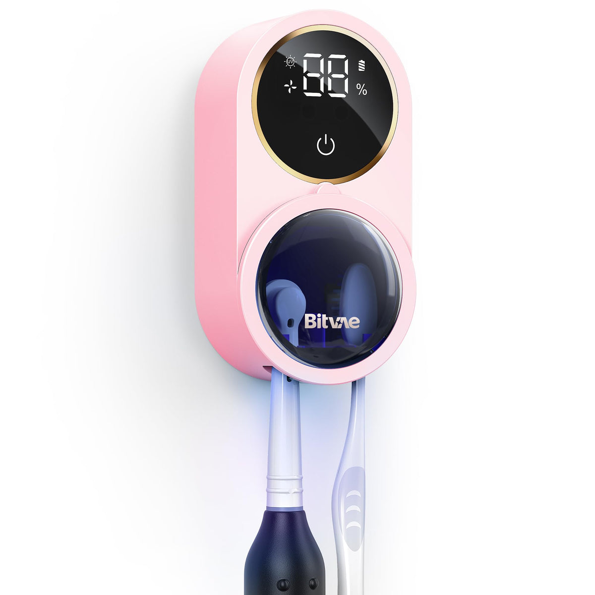 Bitvae Upgraded Tooth Brush Holder for Bathroom 2.0 Infrared Sensing