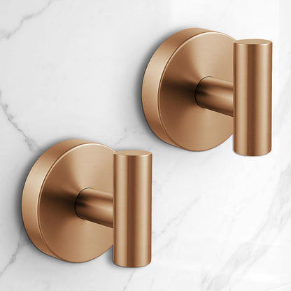 Heavy Duty Suction Cup Hooks for Glass Window,Tile,Mirror,Removable Shower Hooks for Inside Shower,Metal Towel Hooks for Bathroom,4 Pack(Black)