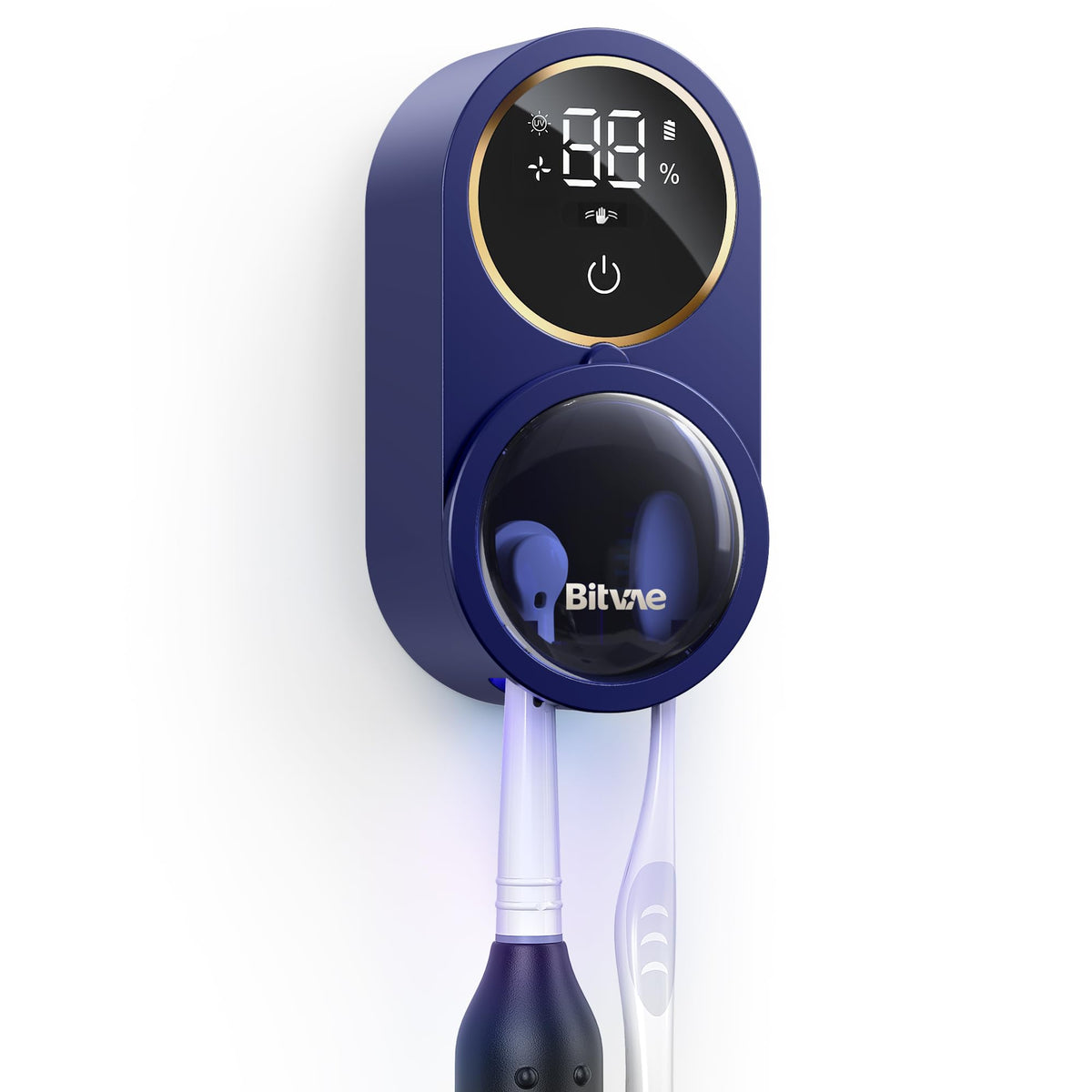 Bitvae Upgraded Tooth Brush Holder for Bathroom 2.0 Infrared Sensing