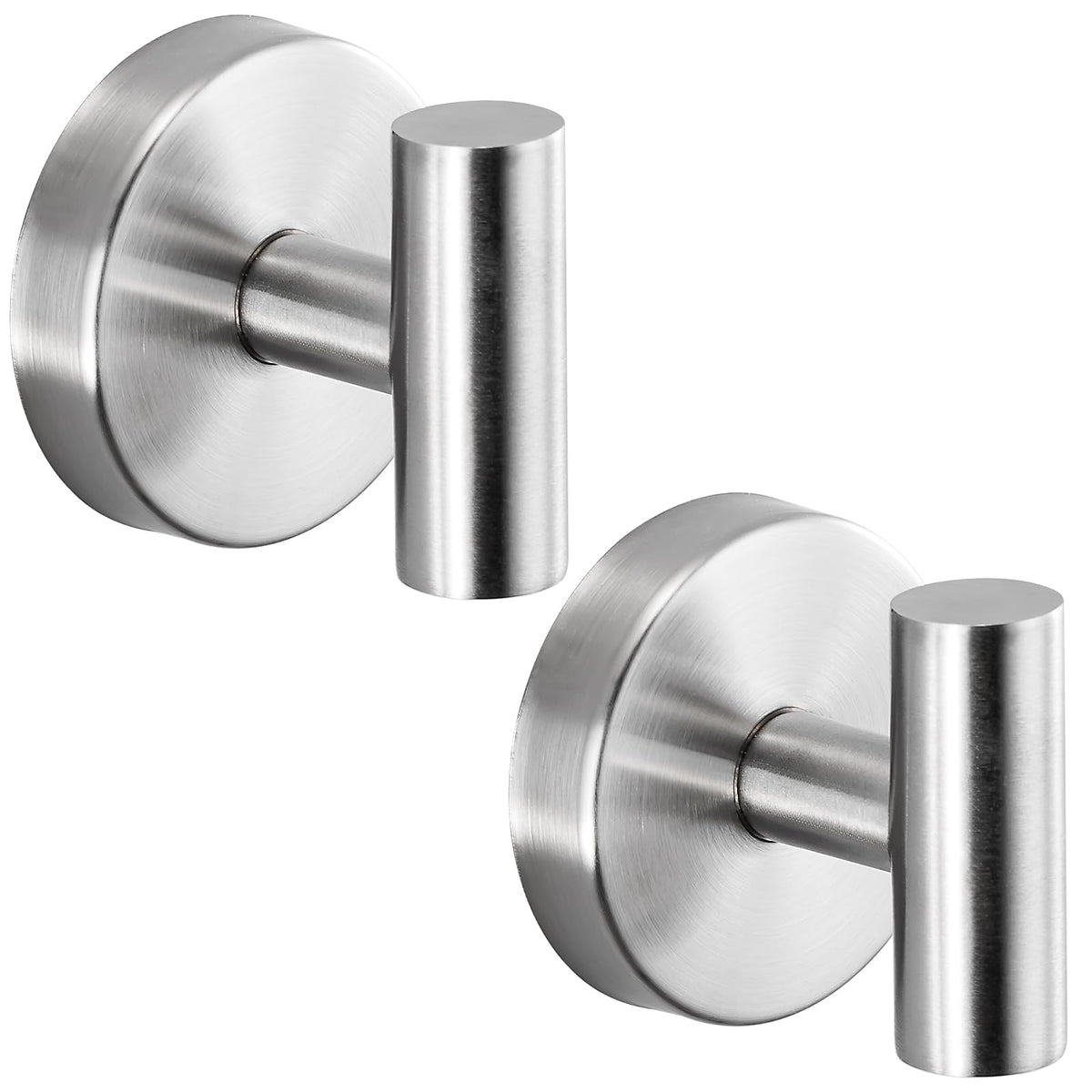 Suction Cup Hooks for Shower - Bathroom Reusable Towel Hooks