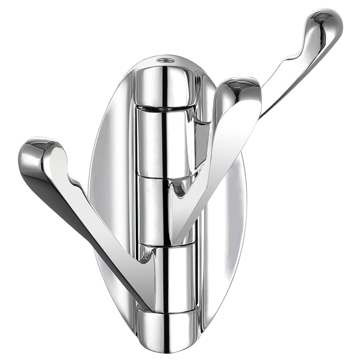 Angle Simple Bathroom Towel Hook Swivel, Robe Coat Hanger, Brushed Nickel