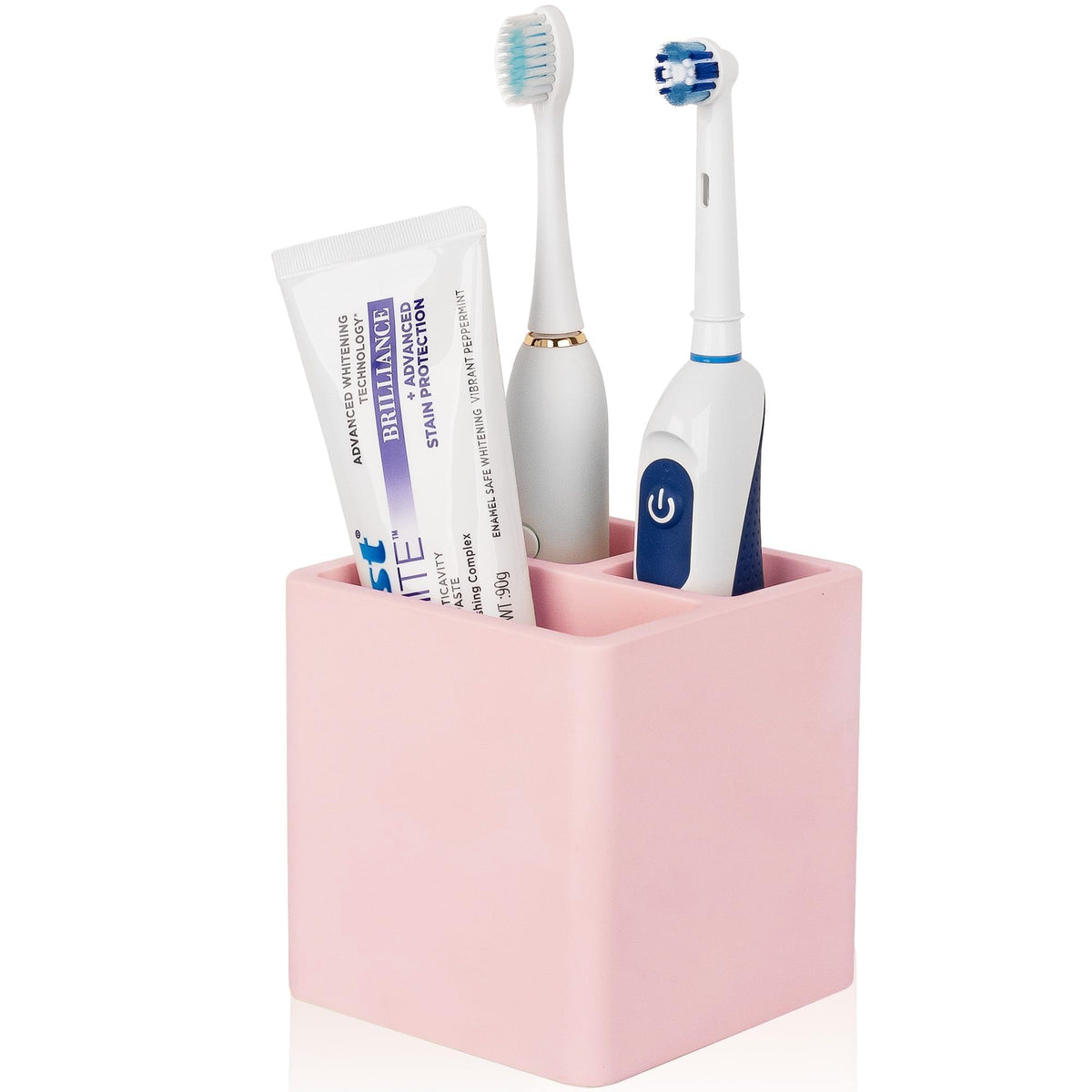 Diatomite Toothbrush Holders Tooth Brush Organizer - Marble White