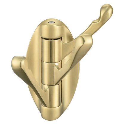 Angle Simple Bathroom Towel Hook Swivel, Robe Coat Hanger, Brushed Nickel