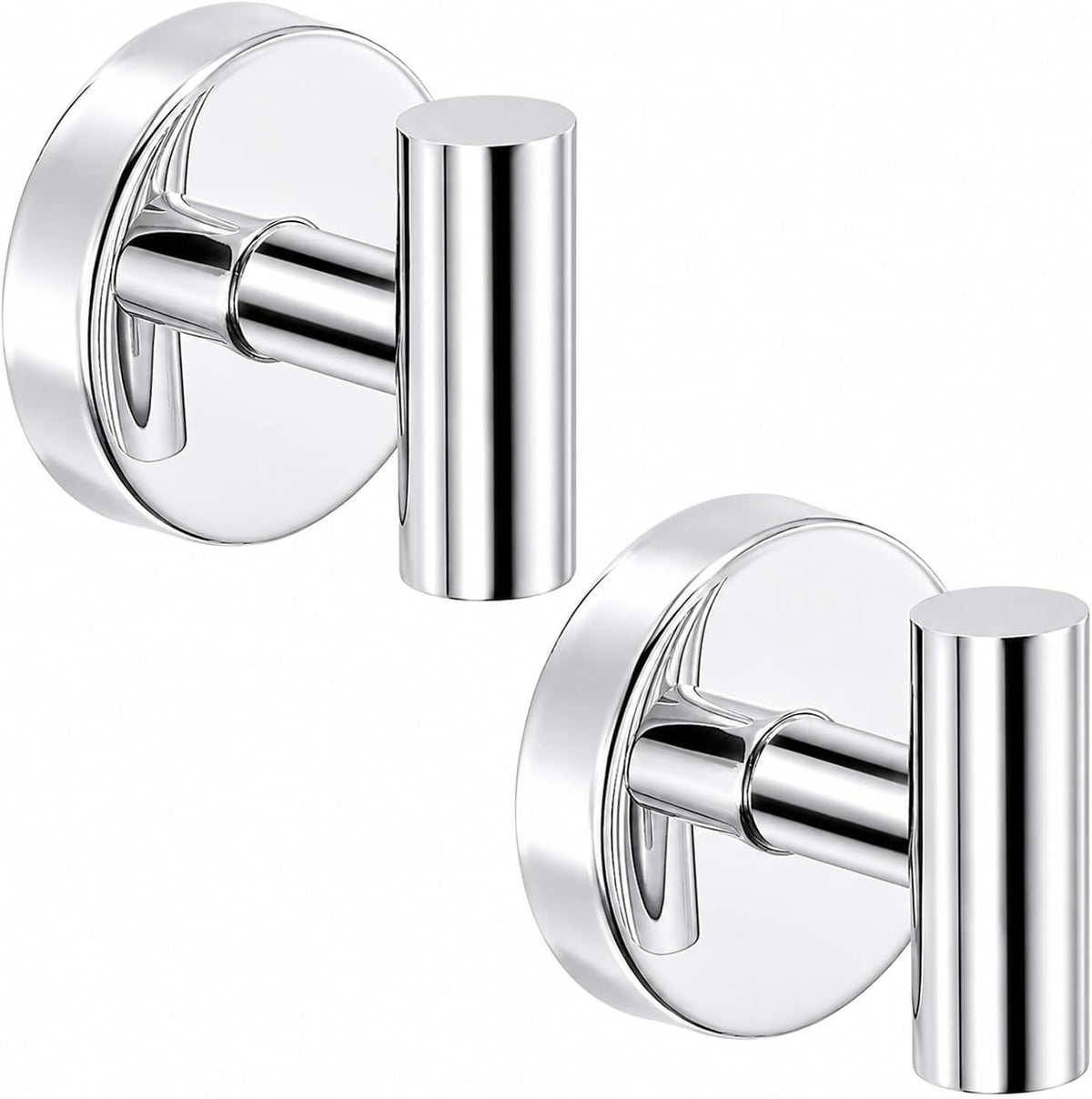Suction Cup Hooks for Shower - Bathroom Reusable Towel Hooks