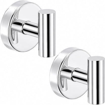 Suction Cup Hooks for Shower - Bathroom Reusable Towel Hooks