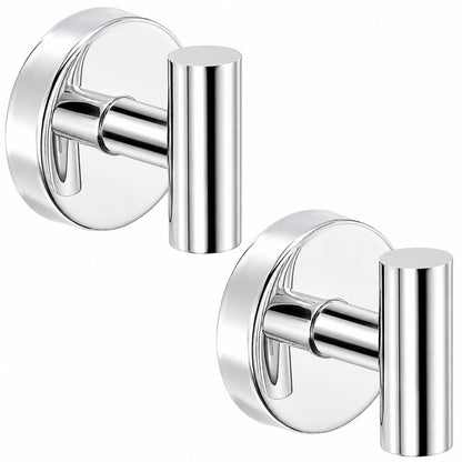 Suction Cup Hooks for Shower - Bathroom Reusable Towel Hooks