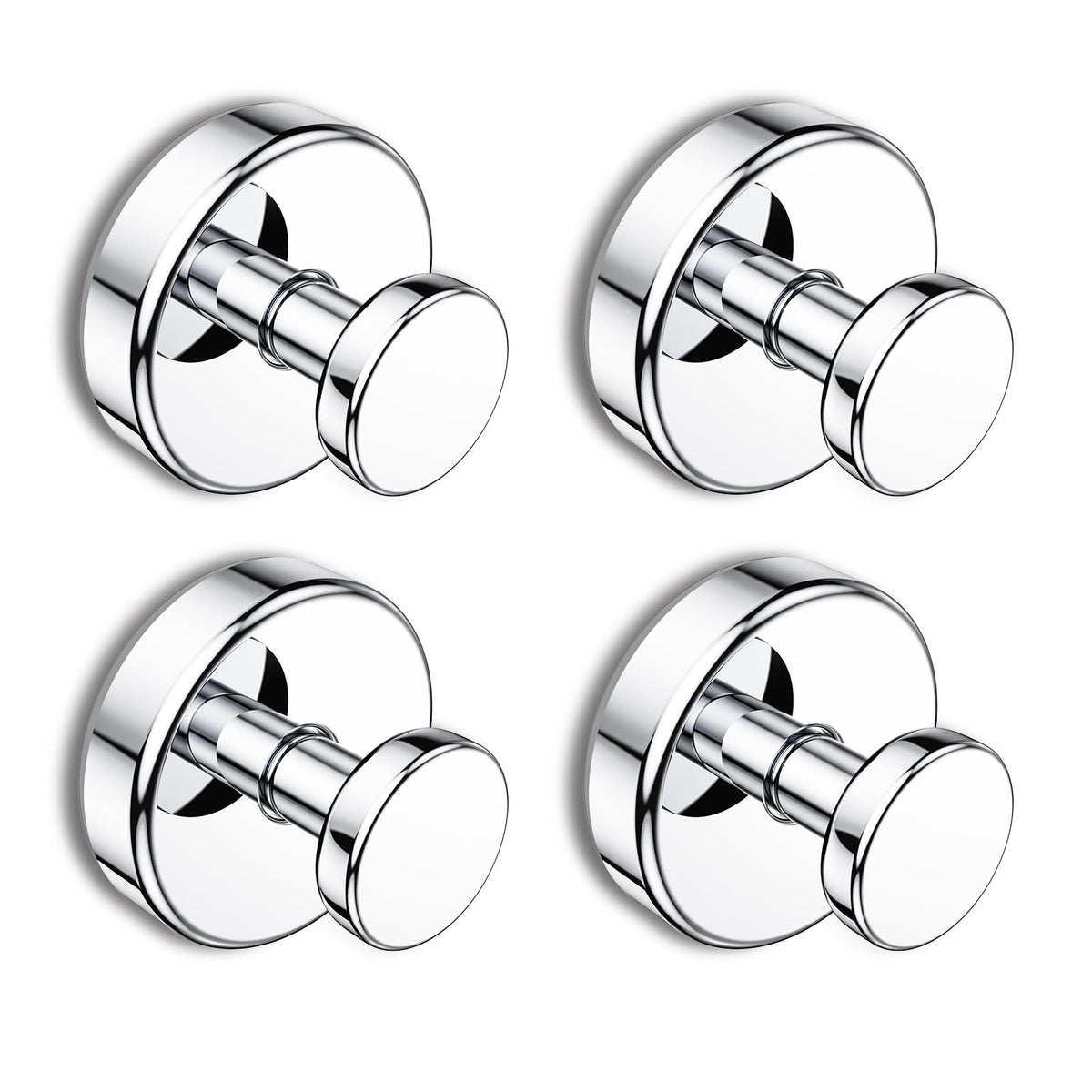 Bntuk Suction Cup Hooks for Shower, Removable Towel Hooks for Bathroom