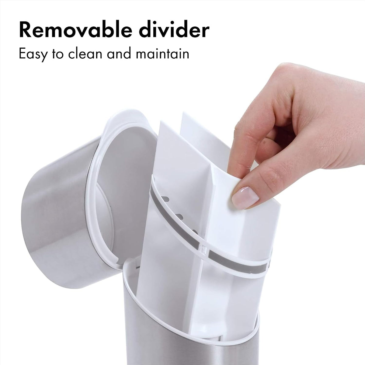 OXO Good Grips Bathroom Toothbrush Holder Set - Stainless Steel