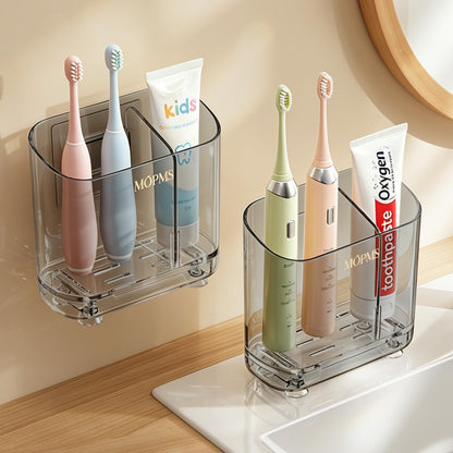 MOPMS Toothbrush Holders with Drainage for Bathrooms Countertop Organizer