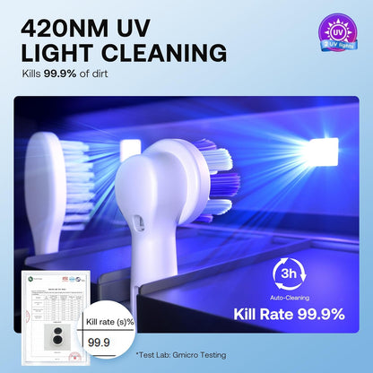 Bitvae Upgraded Tooth Brush Holder for Bathroom 2.0 Infrared Sensing