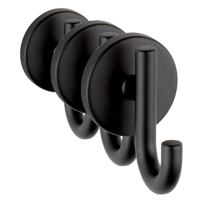 Delta Single Towel Hook for Bathroom or Kitchen| Matte Black | Trinsic Accessories