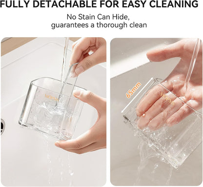 MOPMS Toothbrush Holders with Drainage for Bathrooms Countertop Organizer