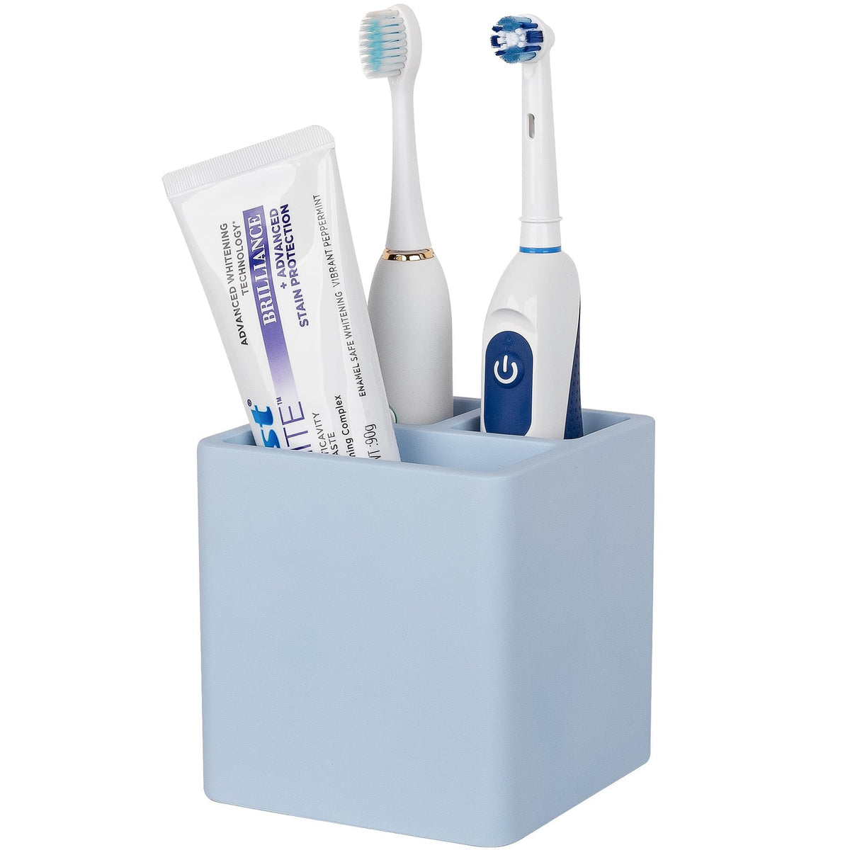 Diatomite Toothbrush Holders Tooth Brush Organizer - Marble White