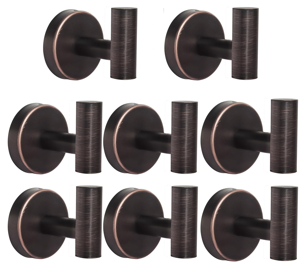 Towel Hooks Bathroom Coat Robe Hook Stainless Steel Heavy Duty Door Hanger Towel Robe Clothes Cabinet Wall for Bathroom Bedroom Kitchen Hotel Pool 4 Packs (Gold)