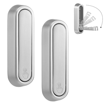 Dntorx Folding Coat Hooks, 2 Pcs Foldable Gold Wall Hooks Heavy Duty Foldable Hook Bathroom Towel Hooks Robe Hooks Wall Mounted for Hanging Coat Towels Clothes Hat Bags Keys