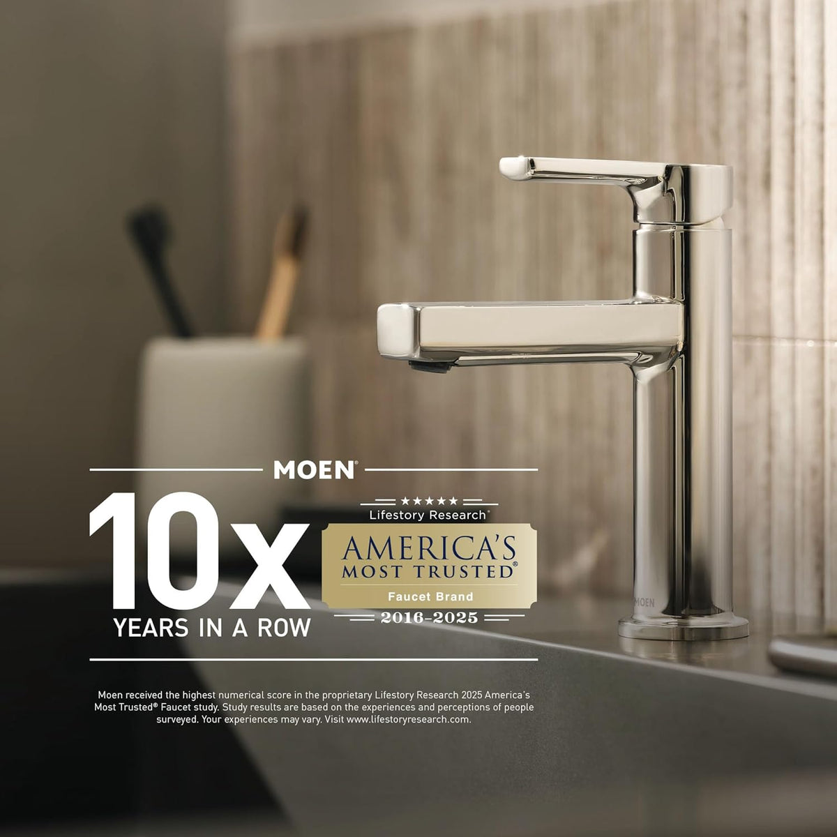 Moen BH3803BN Genta LX Brushed Nickel Wall Mount Robe Hook