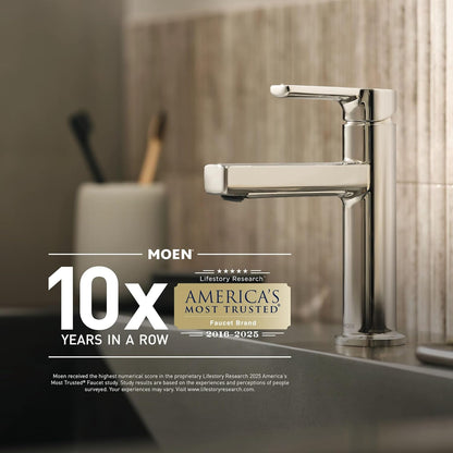 Moen YB2303BN Glyde Single Robe Hook, Brushed Nickel