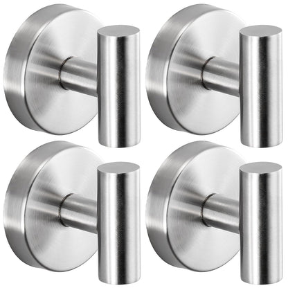 Suction Cup Hooks for Shower - Bathroom Reusable Towel Hooks