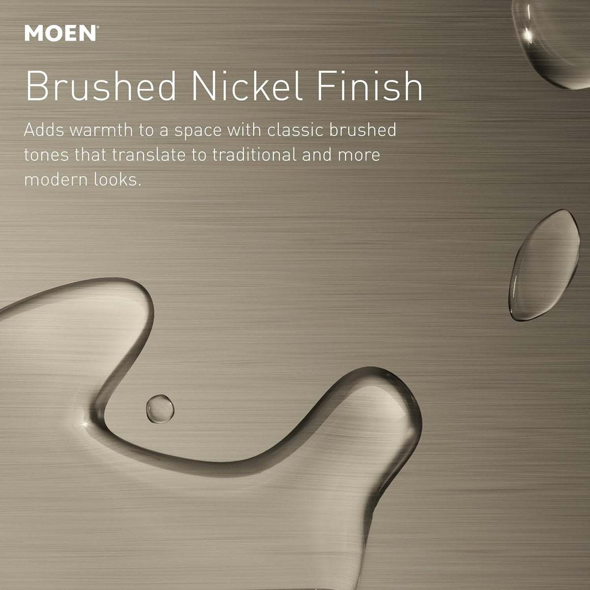 Moen Eva Brushed Nickel Transitional Single Robe Hook, Wall Mounted Hanger for Bath Robe or Towel, YB2803BN